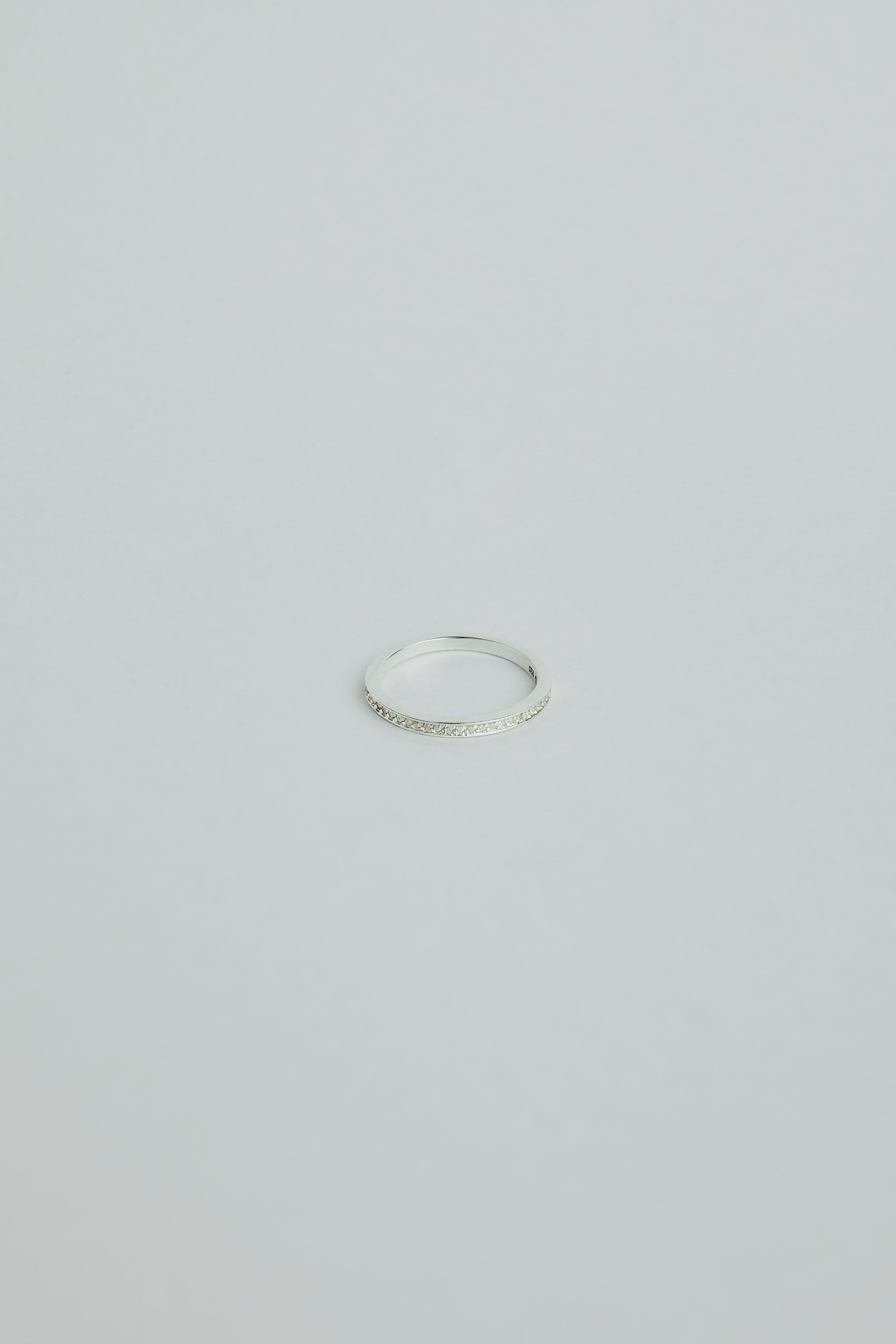 Dreaming Row Ring | White